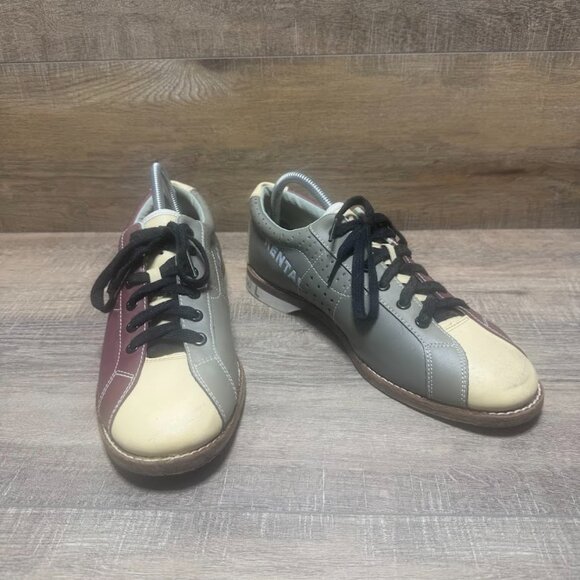 Eagle Classic Plus Rental Style Bowling Burgundy/Gray Shoes Men's Size 9 - Picture 5 of 6